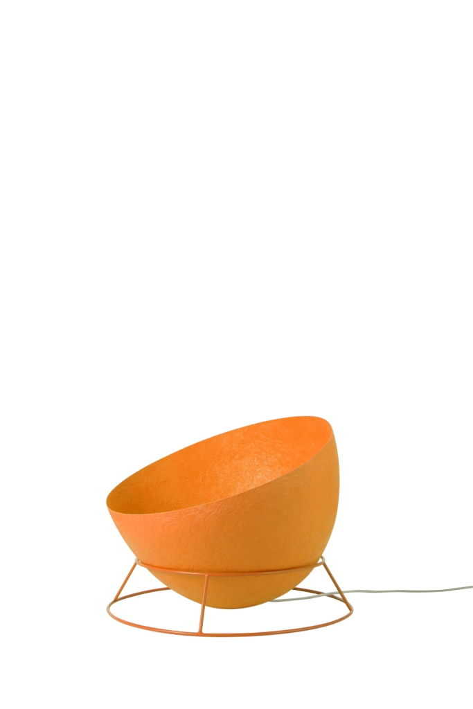 Floor Lamp H2O F Nebulite In-Es Artdesign Collection Luna Color Orange Size 27,5 Cm Diam. 46 Cm